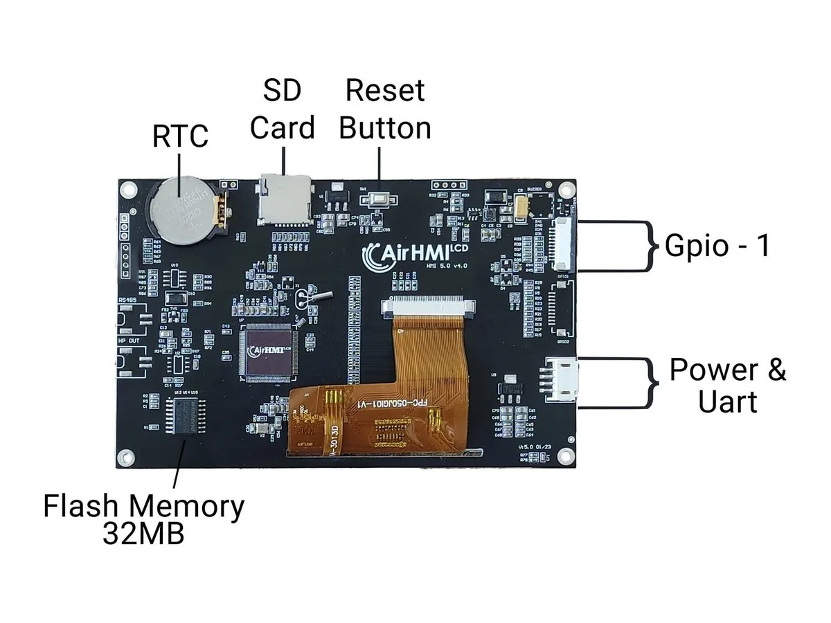 AirHMI 10.1" Rezistif Advanced – görsel 3