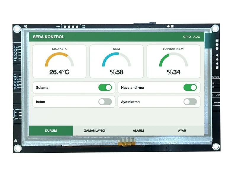 AirHMI 4.3" Rezistif Advanced