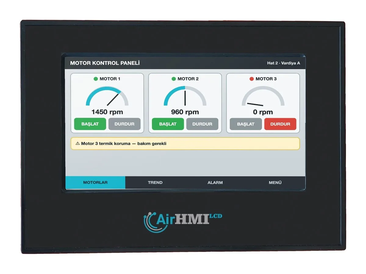 AirHMI Panel PC 7" Rezistif – görsel 2