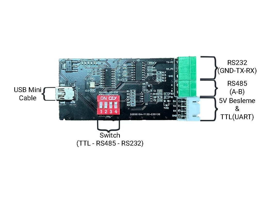AirHMI Programlayıcı (USB – TTL / RS485 / RS232) – görsel 2
