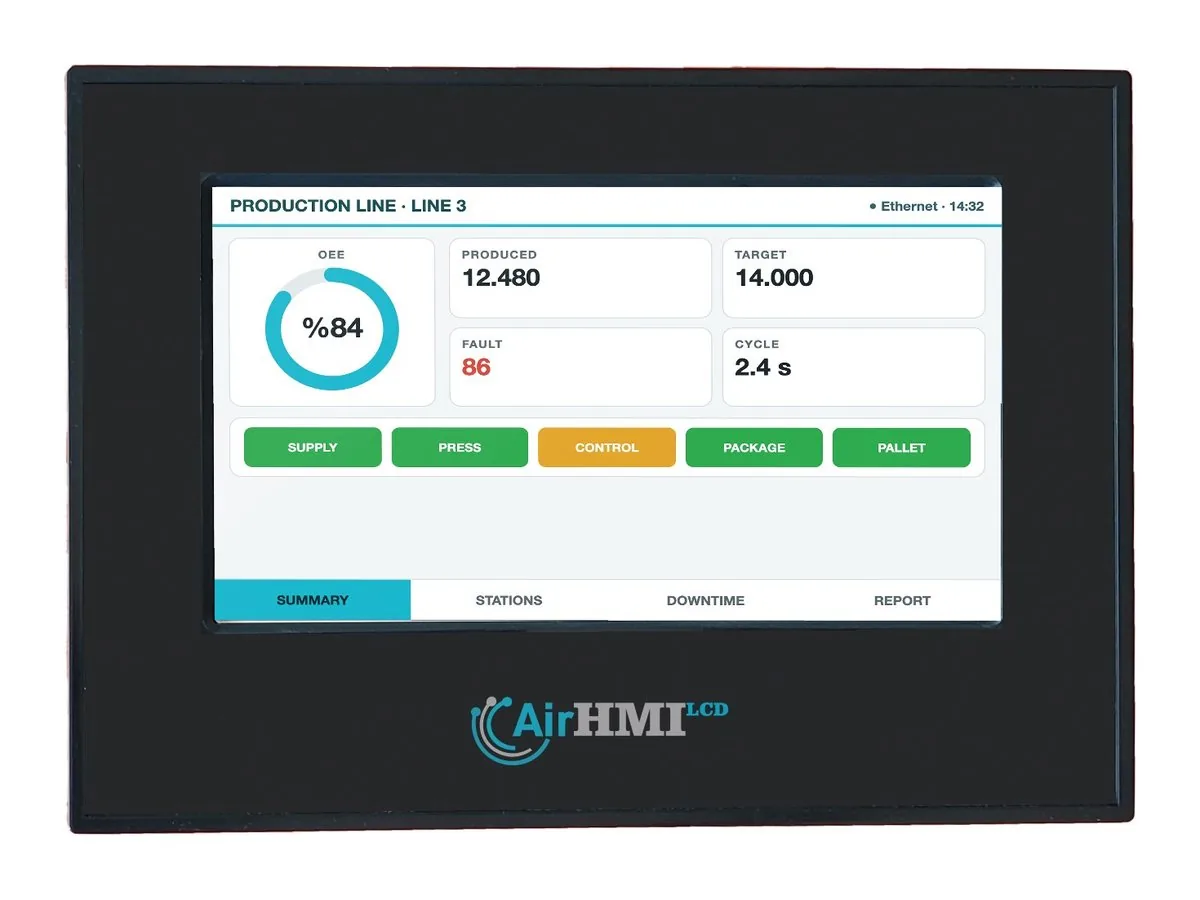 AirHMI Panel PC 7" Ethernet Capacitive – image 2